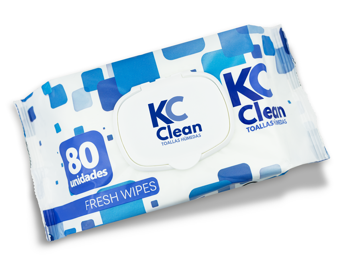 TOALLITAS HÚMEDAS KC CLEAN 80 UNIDS**             